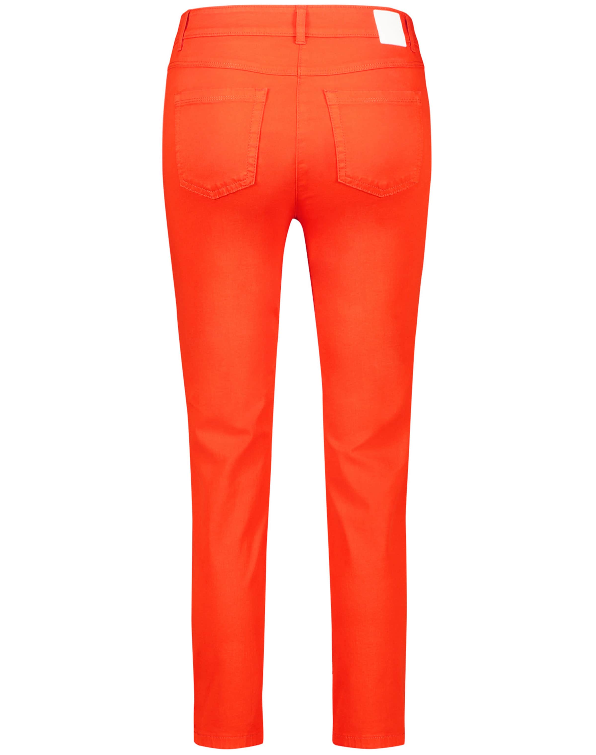 GERRY WEBER Jeans in Orangerot 