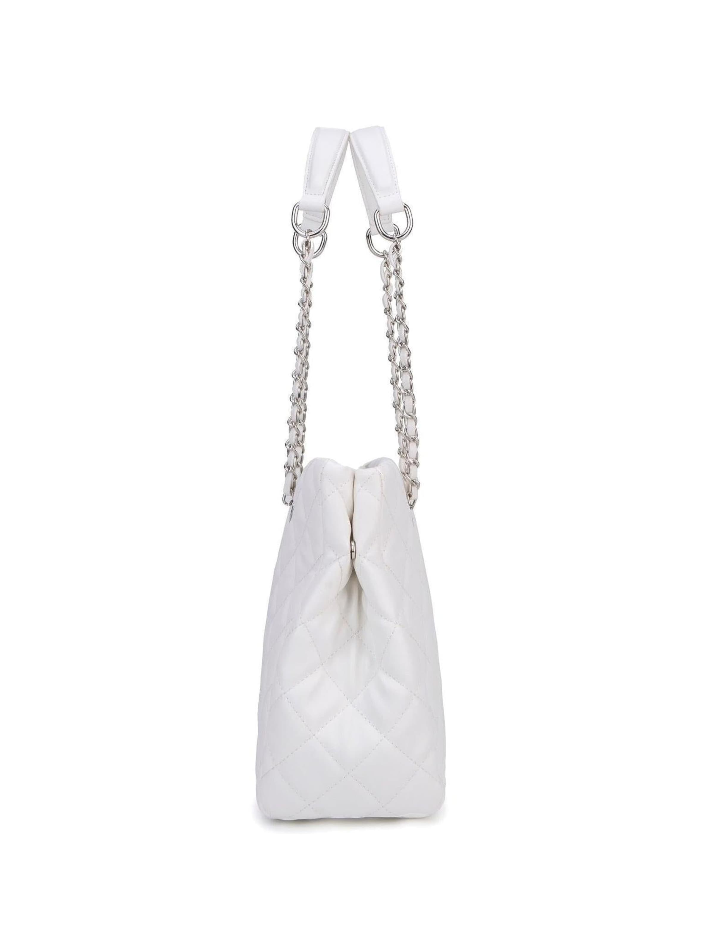 Princely London - Bolso de hombro en blanco