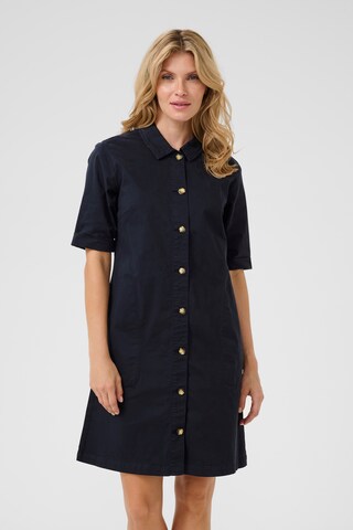 Robe-chemise 'Berta ' Cream en bleu : devant