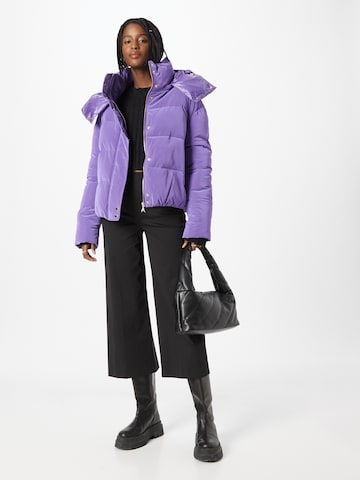 PATRIZIA PEPE Winter jacket in Purple