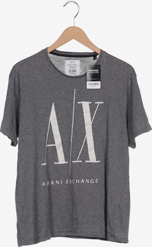 ARMANI EXCHANGE T-Shirt XL in Grau: predná strana