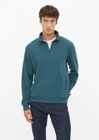 s.Oliver Sweatshirt in Blue: front