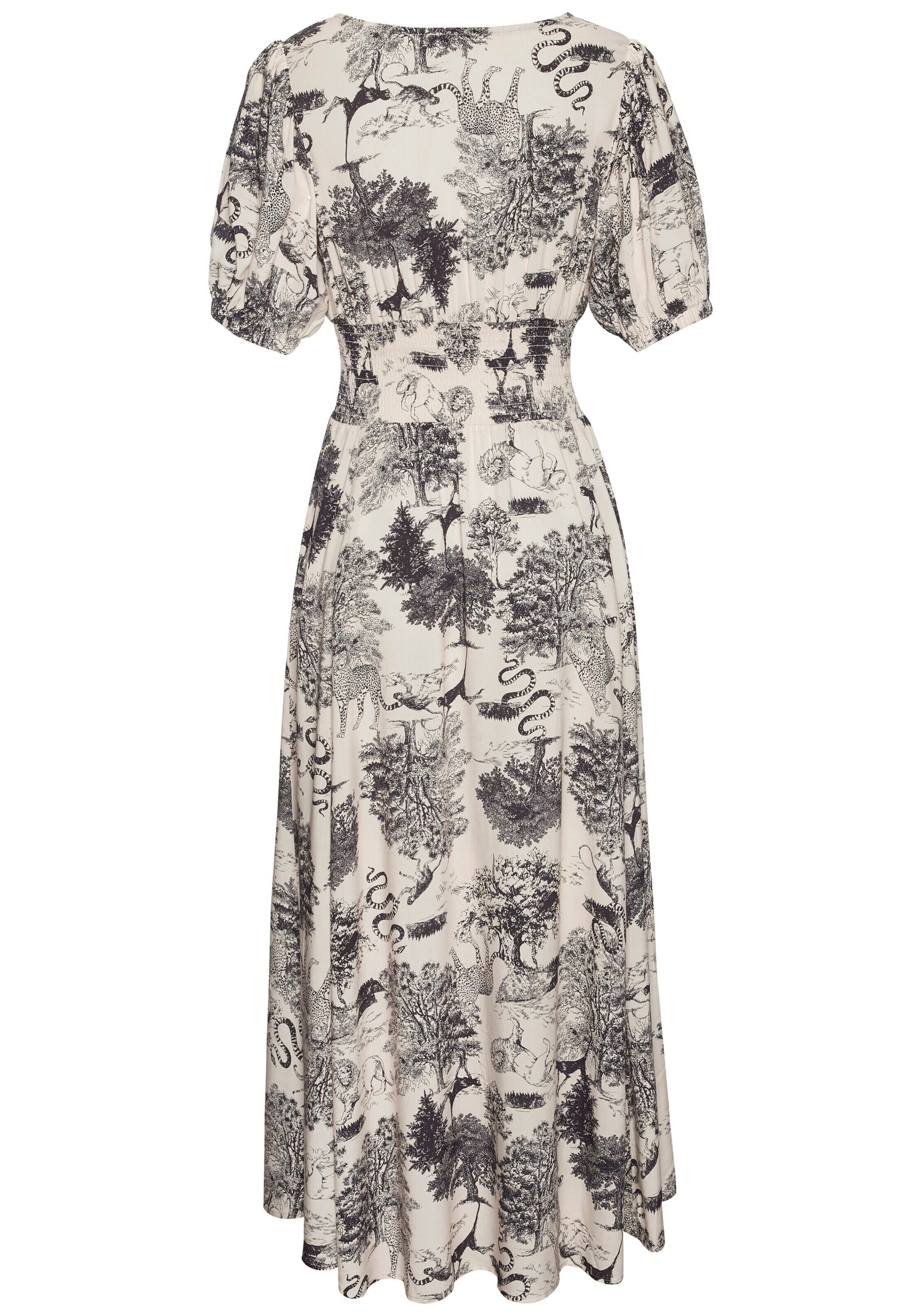 LASCANA Summer Dress in White