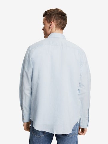 ESPRIT Regular Fit Hemd in Blau