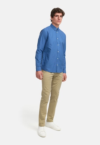 Kronstadt Comfort fit Overhemd in Blauw