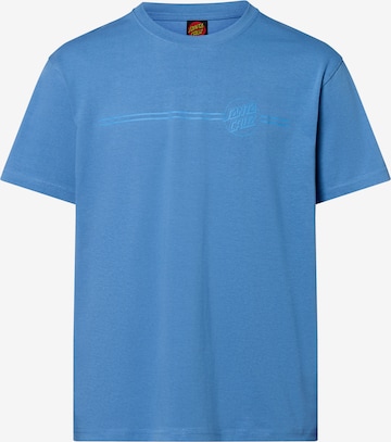 Santa Cruz Shirt in Blauw: voorkant
