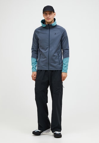 PEAK PERFORMANCE Fleece jas in Grijs