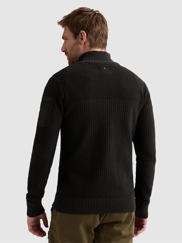 Vestes en maille 'Cardigan with zipper closure and flight pocket' PME Legend en gris