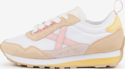 MUNICH Matalavartiset tennarit 'Um' värissä roosa / puuteri / valkoinen, Tuotenäkymä