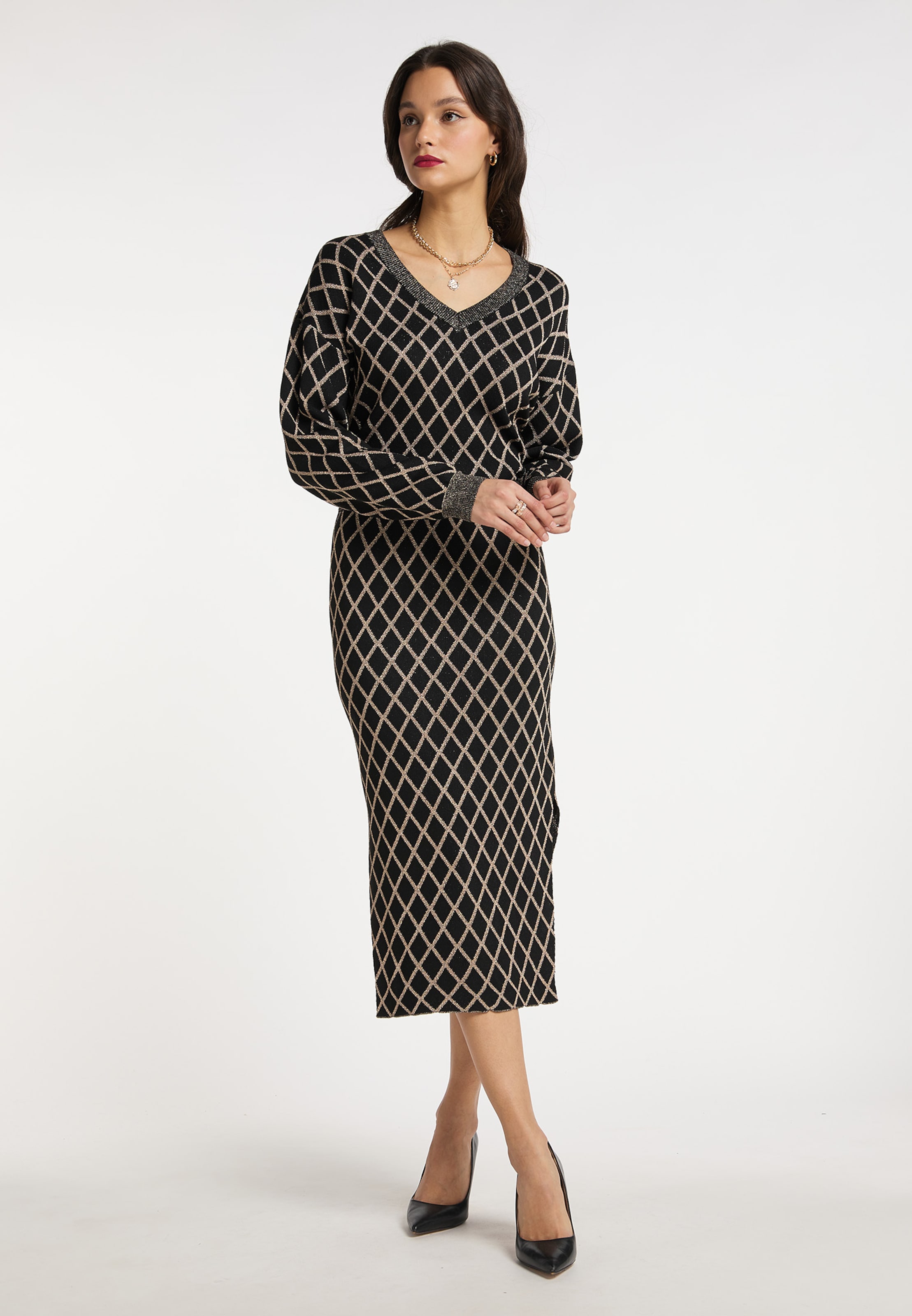 Frauen Pullover & Strick faina Pullover in Schwarz - OW56421 Frauen Pullover & Strick faina Pullover in Schwarz - OW56421