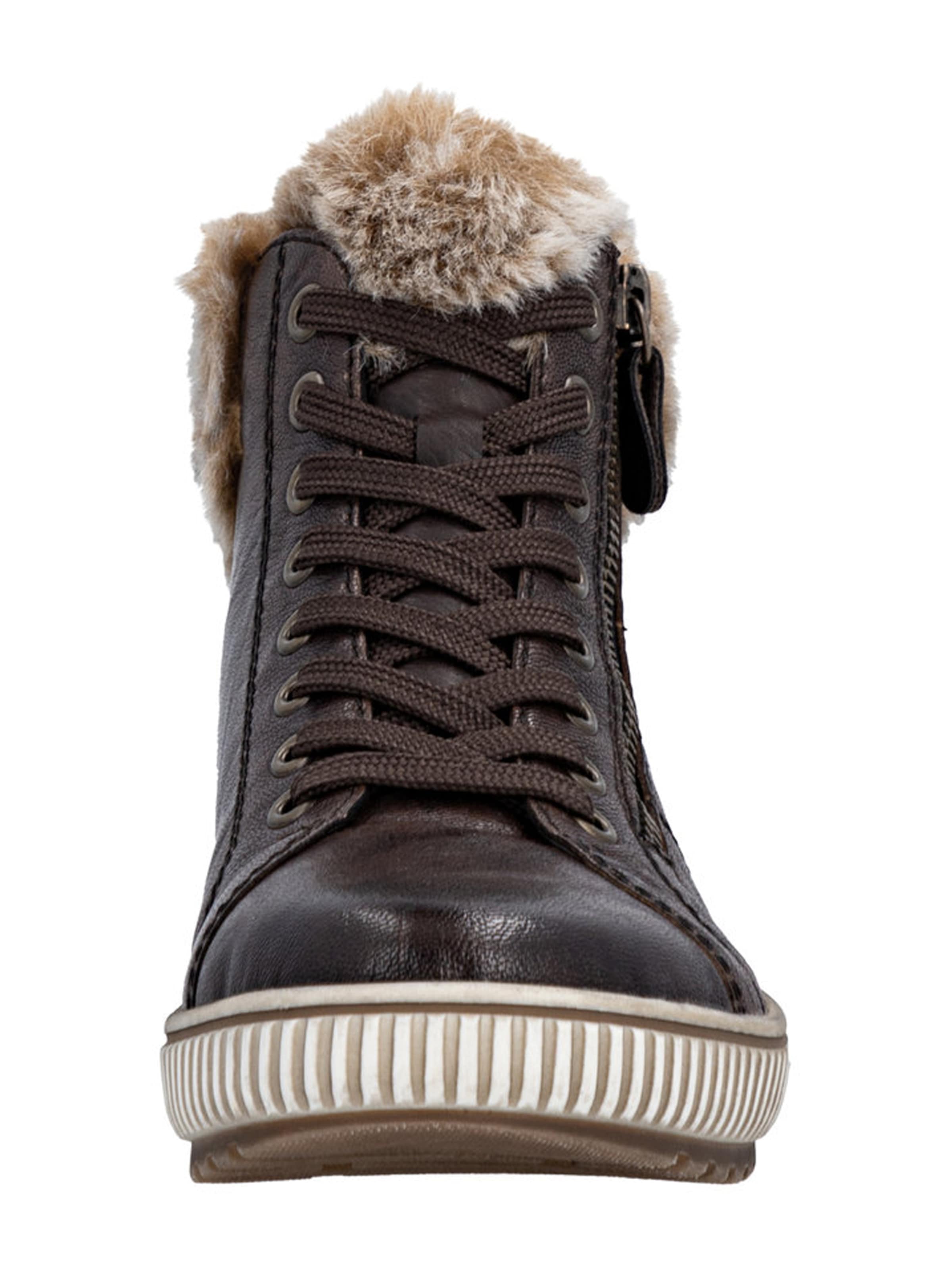 Bottines à lacets REMONTE en marron