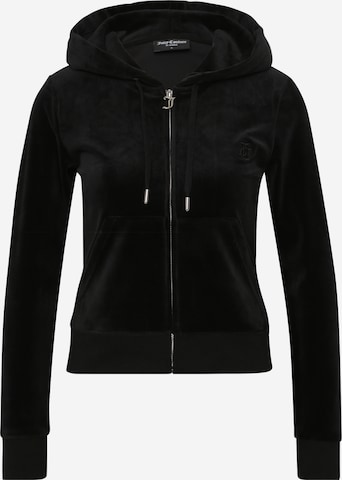 Juicy Couture Petite Sweat jacket 'ROBERTSON' in Black: front