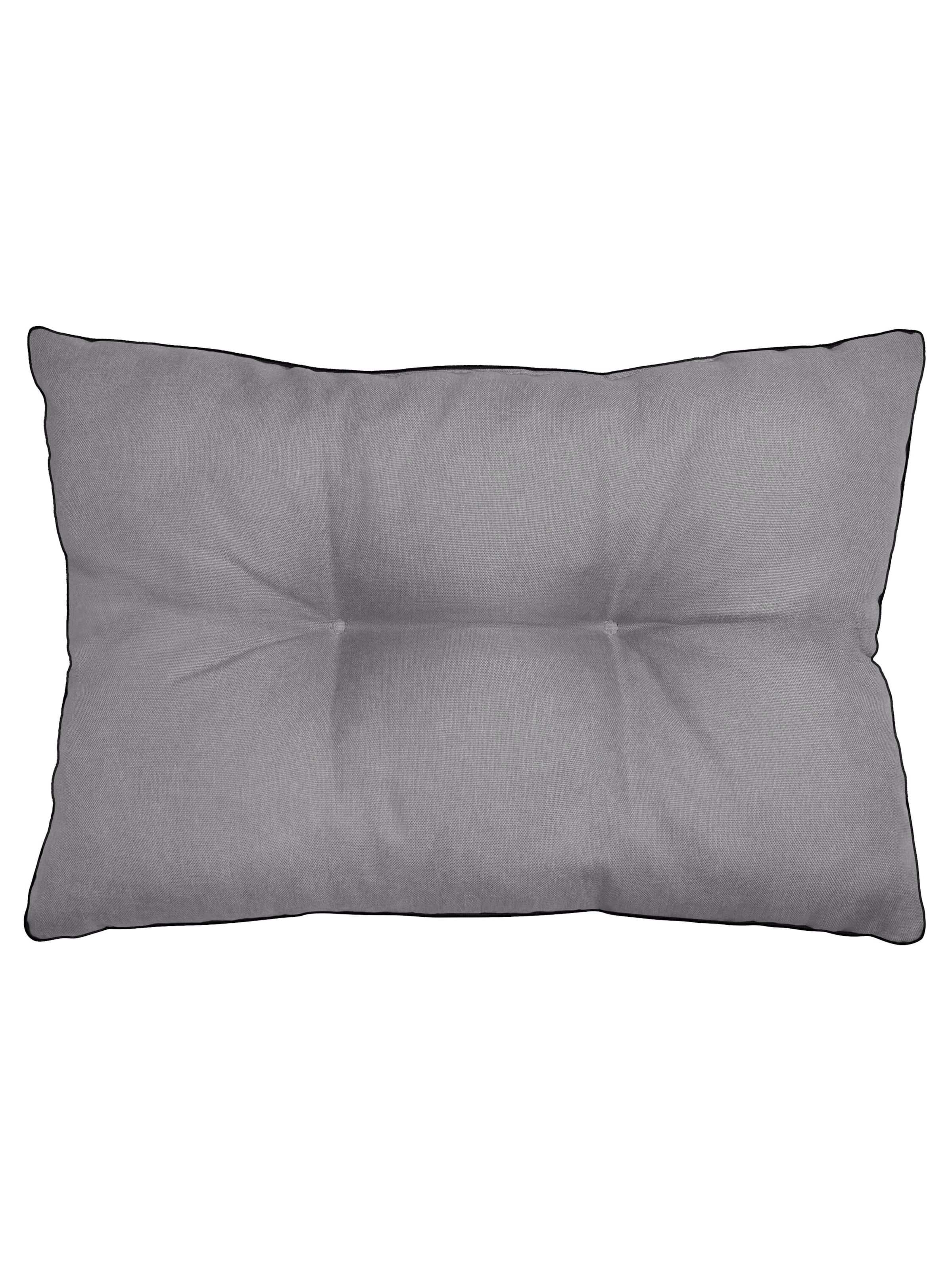 Coussins 'Cordoba' Aspero en gris : devant