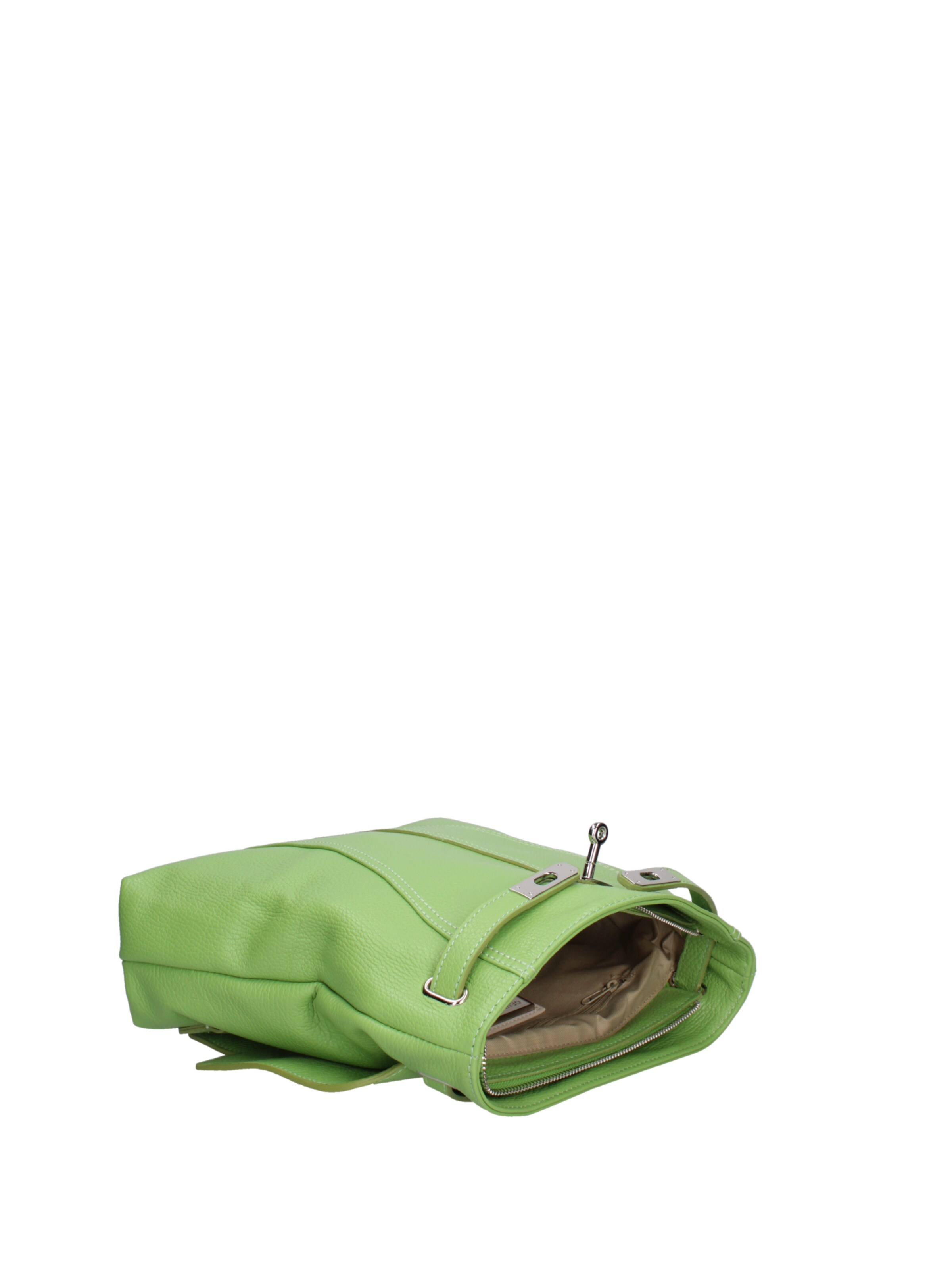 Roberta Rossi Handtas in Groen: voorkant