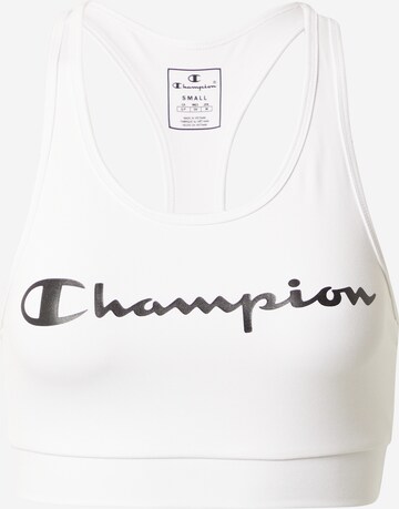 Champion Authentic Athletic Apparel Korzetová Sportovní podprsenka – bílá: přední strana