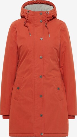 DreiMaster Vintage Λειτουργικό παλτό σε κόκκινο: μπροστά