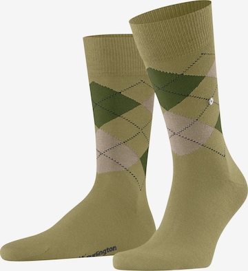 BURLINGTON Socken 'Edinburgh' in Grün: Vorderseite