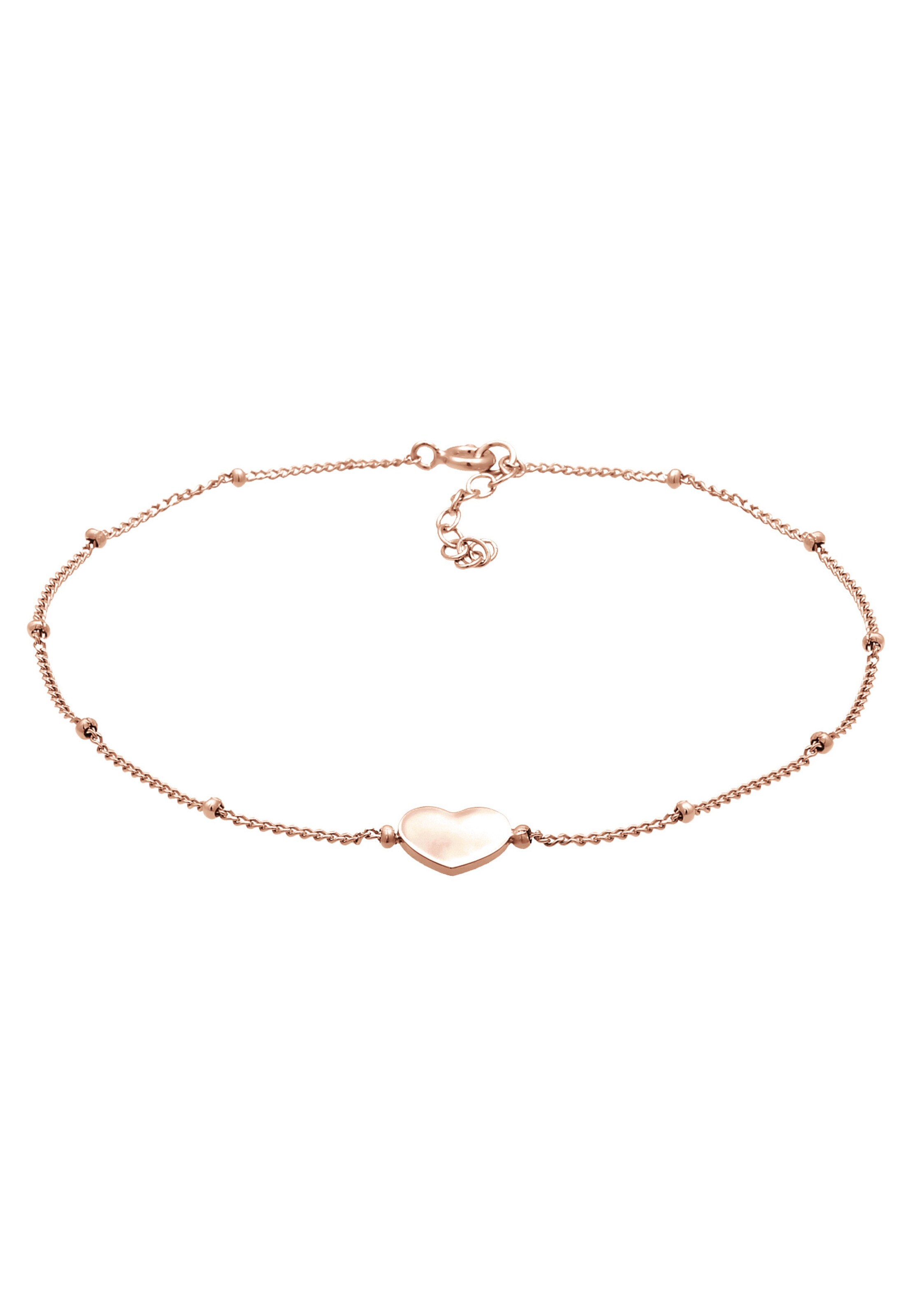 ELLI Voetsieraden 'Herz' in Goud: voorkant