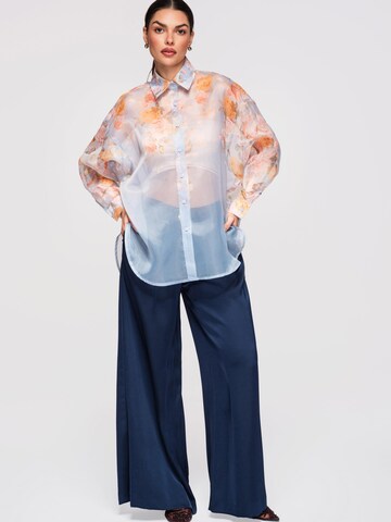 Ombre - Blusa en azul