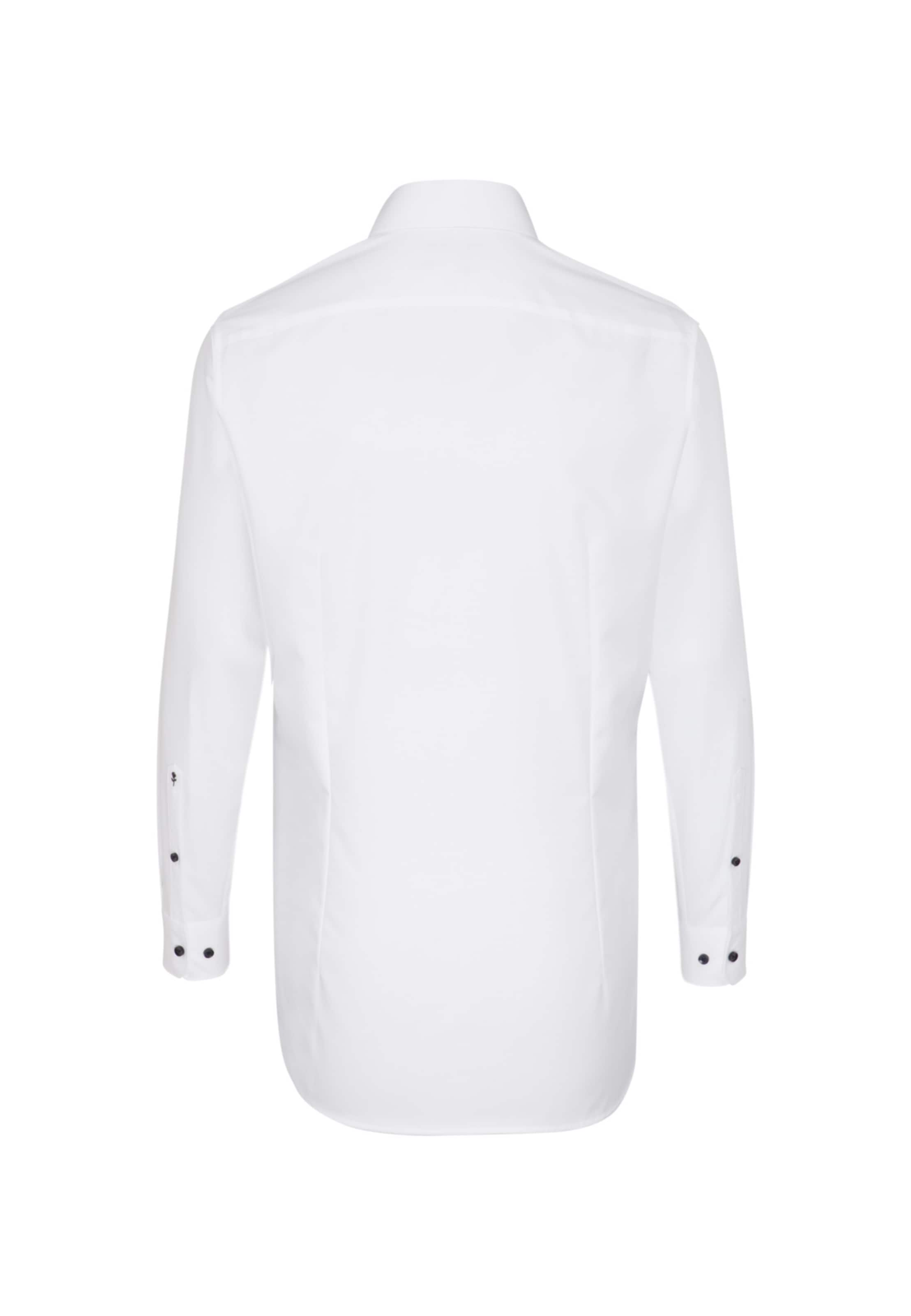 Coupe slim Chemise business ' Slim ' SEIDENSTICKER en blanc