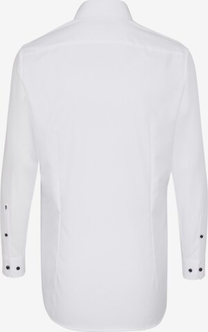 SEIDENSTICKER Slim fit Business Shirt ' X-Slim ' in White