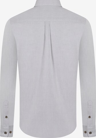 DENIM CULTURE Regular Fit Skjorte 'Darell' i grå