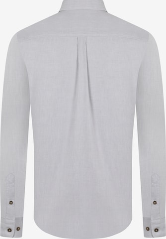 Regular fit Camicia 'Darell' di DENIM CULTURE in grigio