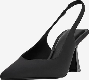 Pull&Bear Remmiavokkaat värissä musta: etupuoli