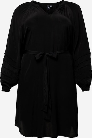 Vero Moda Curve Dress 'Citta' in Black: front