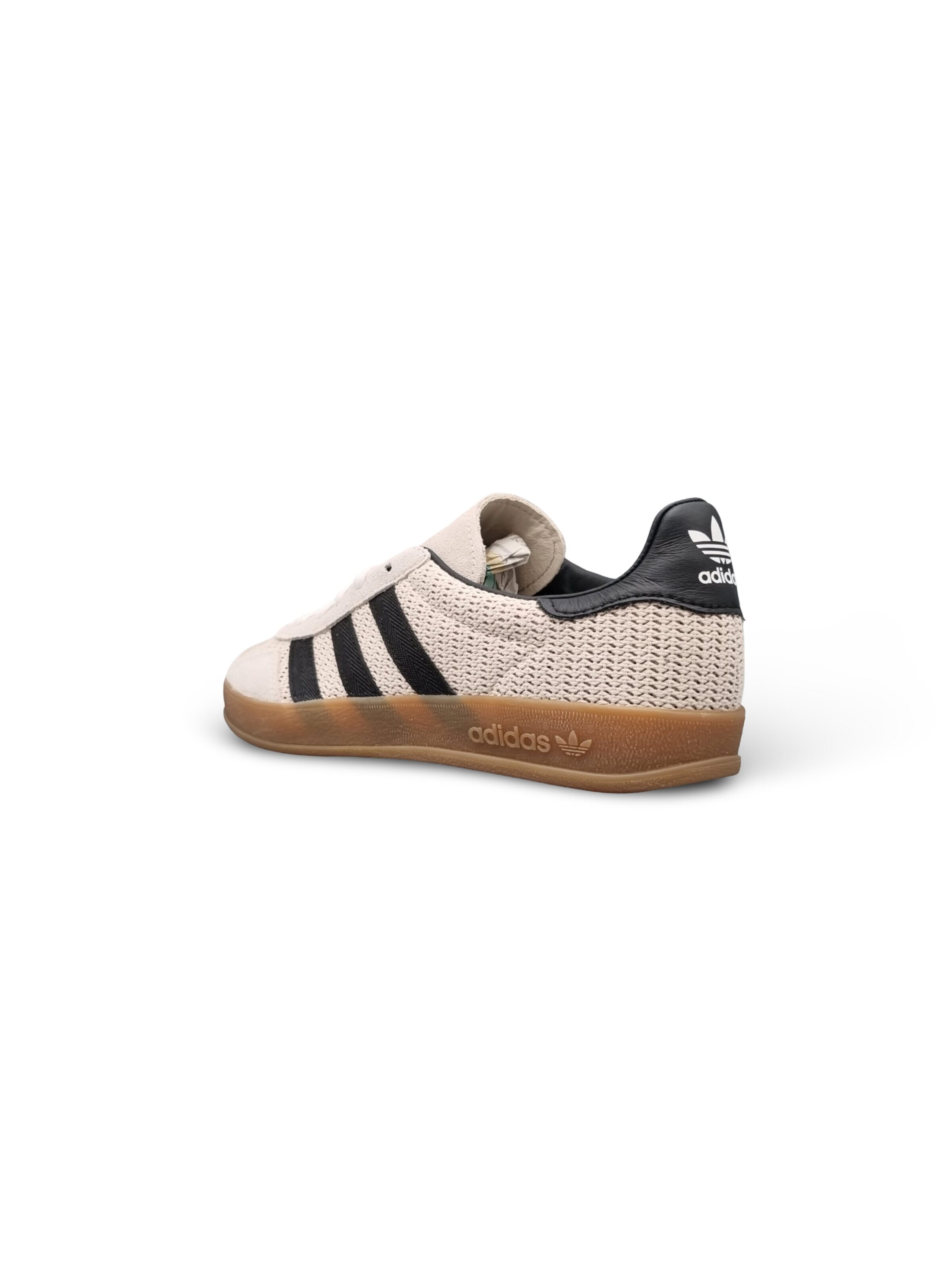 ADIDAS ORIGINALS Sneakers 'adidas Gazelle Indoor Aluminum Core Black' in Beige