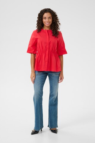 CULTURE Blouse 'Zeta Antoinett' in Rood