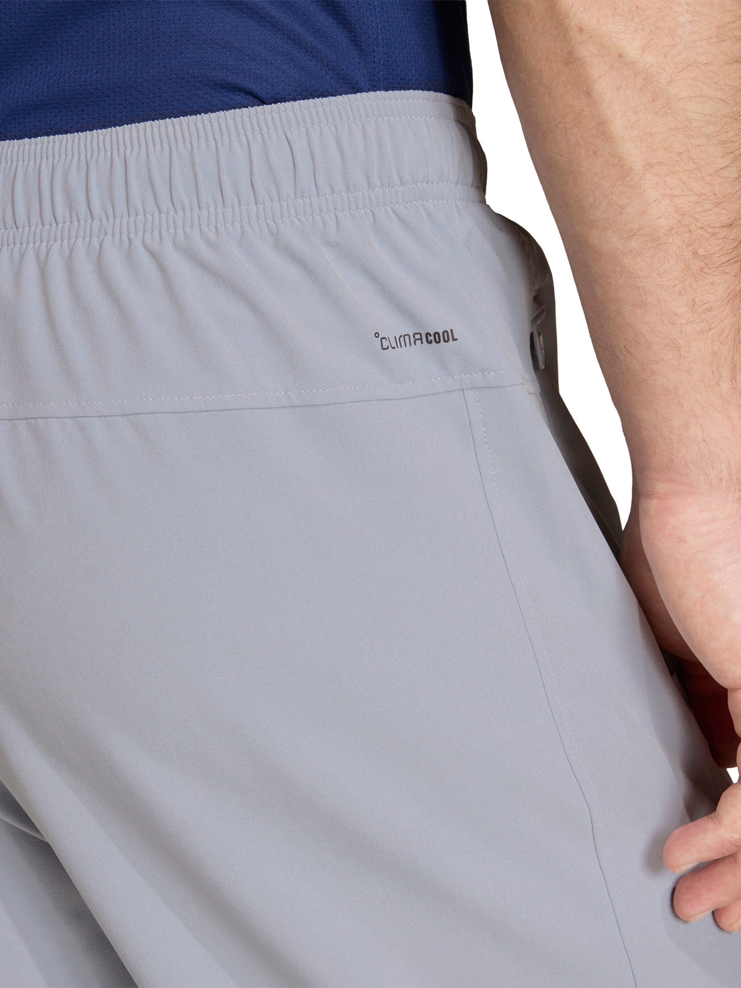 ADIDAS PERFORMANCE Tapered Sportbroek 'FLEX' in Grijs