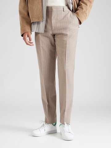 regular Pantaloni con piega frontale di Michael Kors in beige: frontale