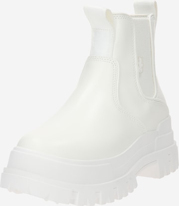 Chelsea Boots 'ASPHA CHELSEA' BUFFALO en blanc : devant