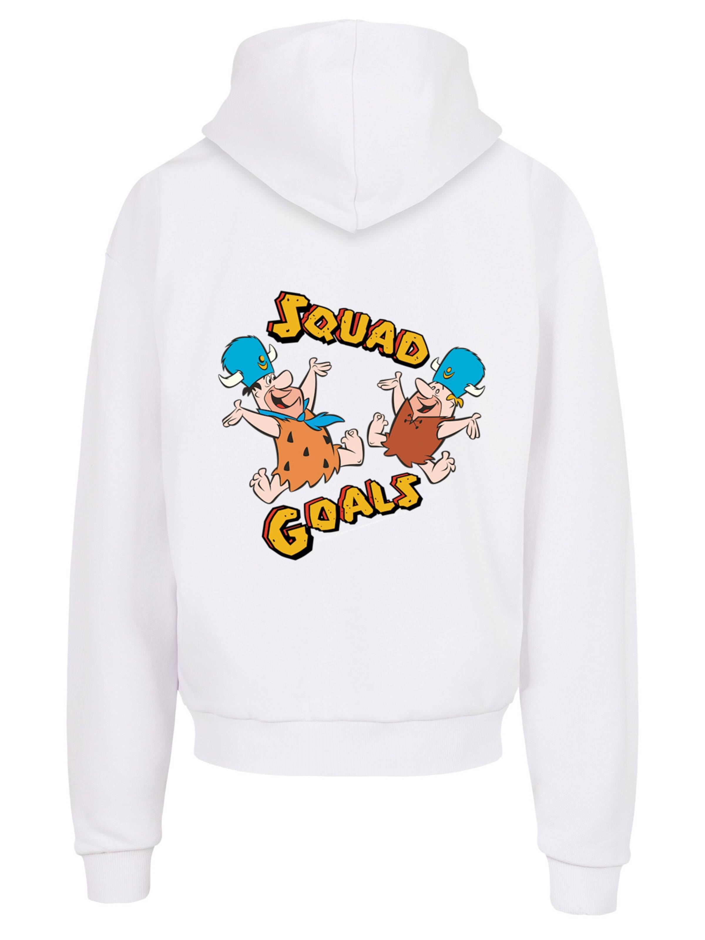 Sweat-shirt F4NT4STIC en blanc : devant