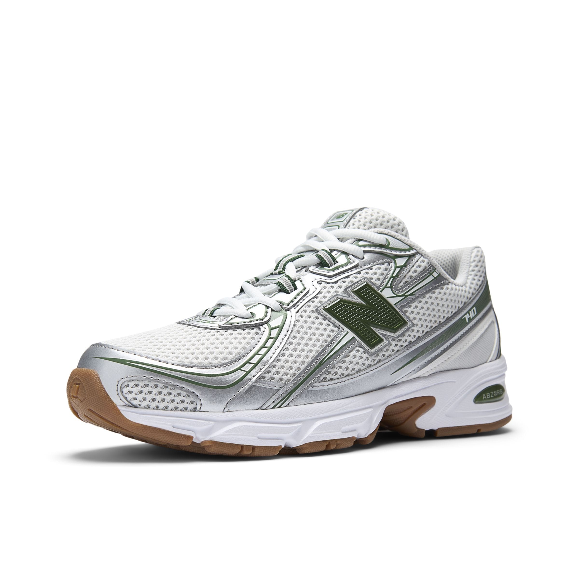 Baskets basses '740' new balance en gris : devant