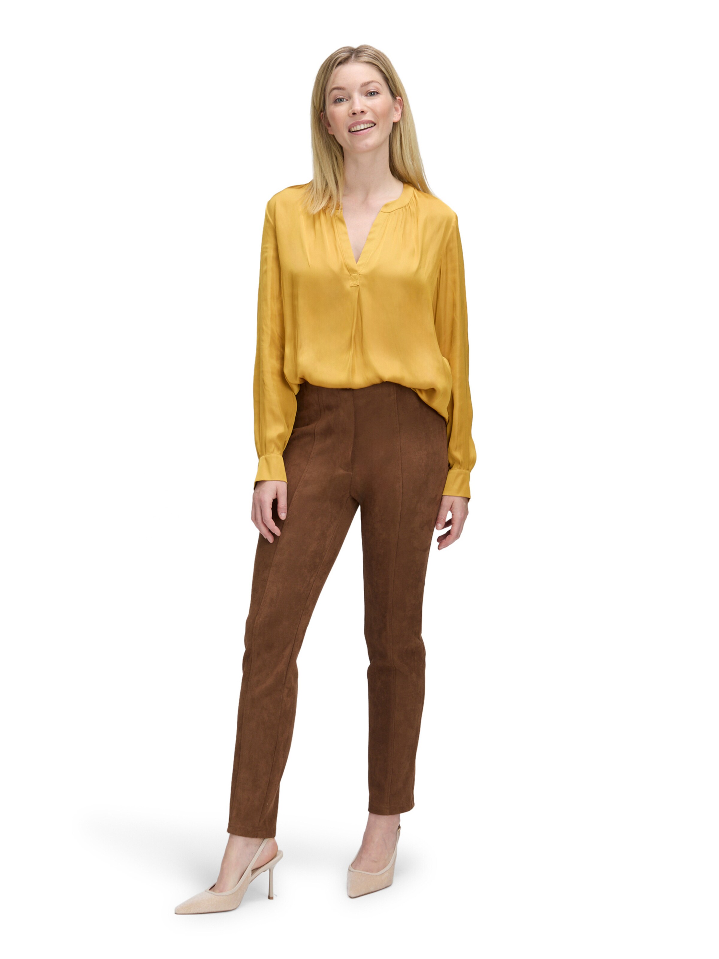 Betty Barclay Blouse in Yellow