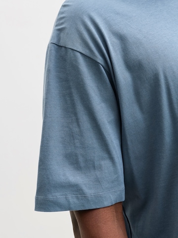 Jack & Jones Plus Tričko 'JJEBRADLEY' – modrá