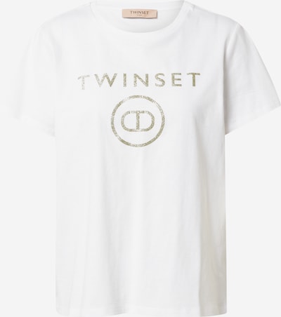 Maglietta Twinset di colore oro / bianco, Visualizzazione prodotti