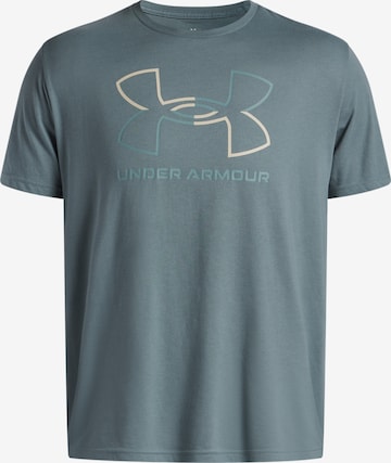 UNDER ARMOUR Performance Shirt 'Foundation' in Blue: front