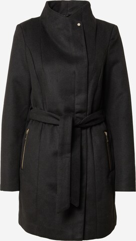 VERO MODA Between-Seasons Coat in Black: front