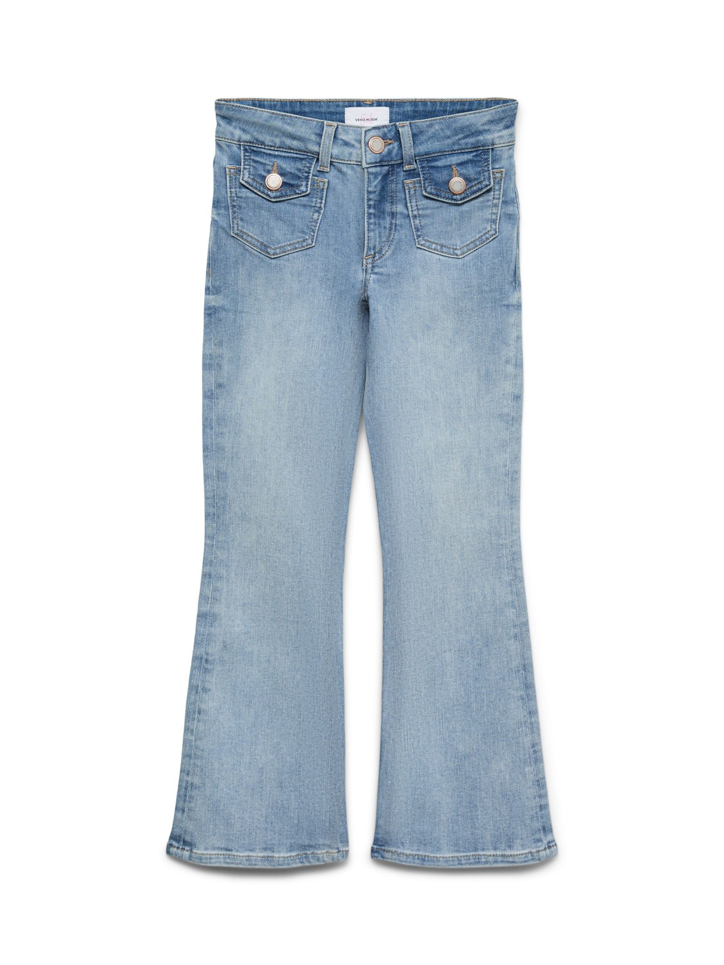 Vero Moda Girl Flared Jeans 'VMFlash' in Blue: front