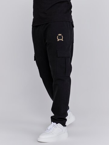 SikSilk Regular Cargobroek in Zwart