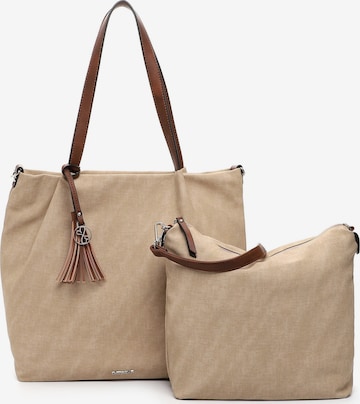 Cabas 'Elke' Emily & Noah en beige