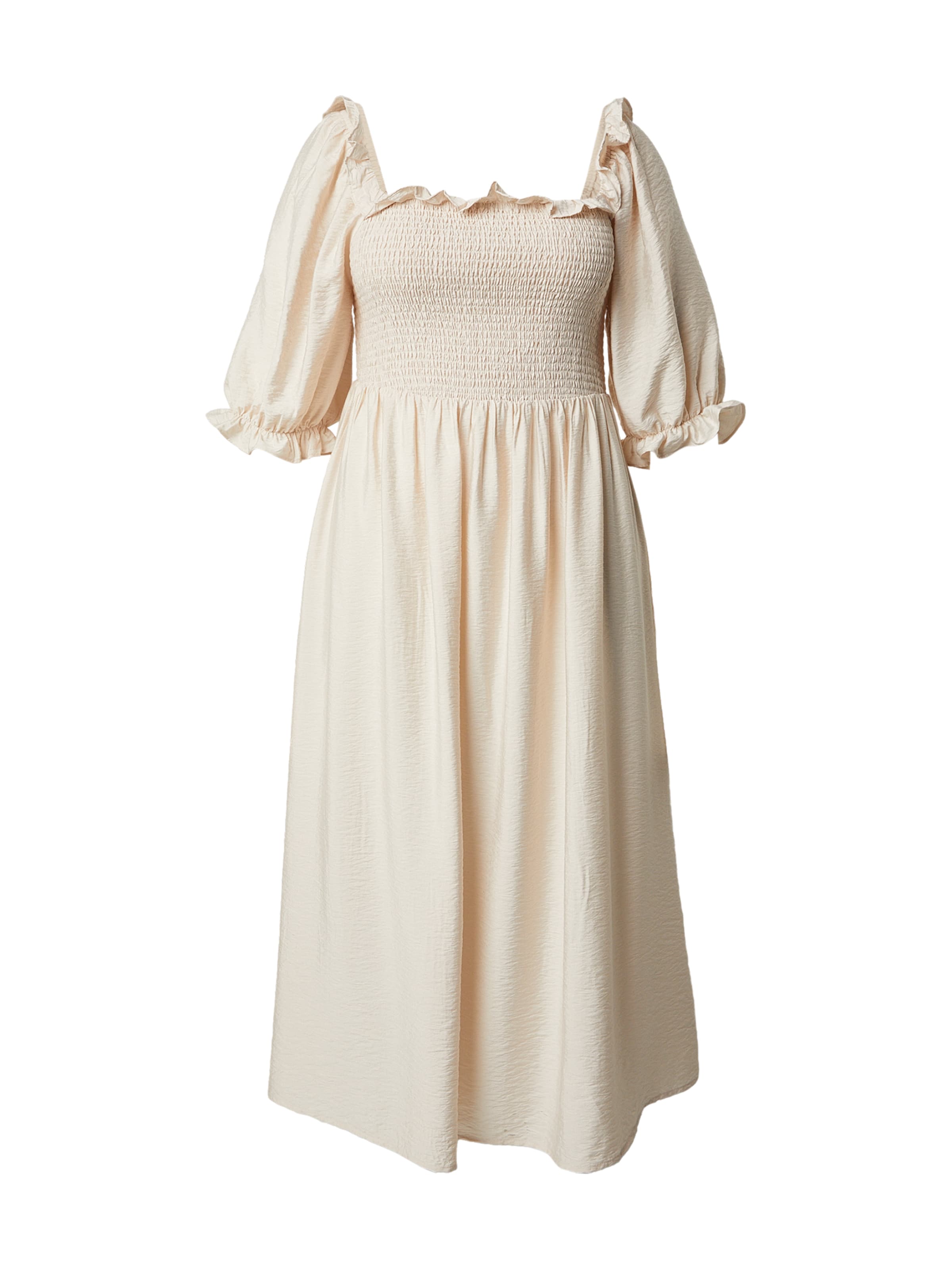 CITA MAASS Summer dress 'Ruffle dress' in Cream, Item view