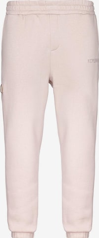 Regular Pantalon de sport 'Inspector' Koyumi en beige : devant