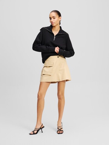 Felpa di Karl Lagerfeld in nero