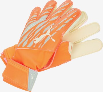 Gants de sport PUMA en orange : devant