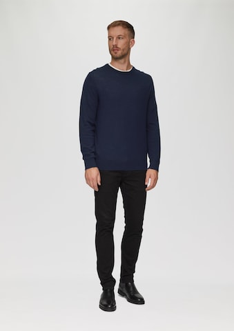 s.Oliver BLACK LABEL Trui in Blauw