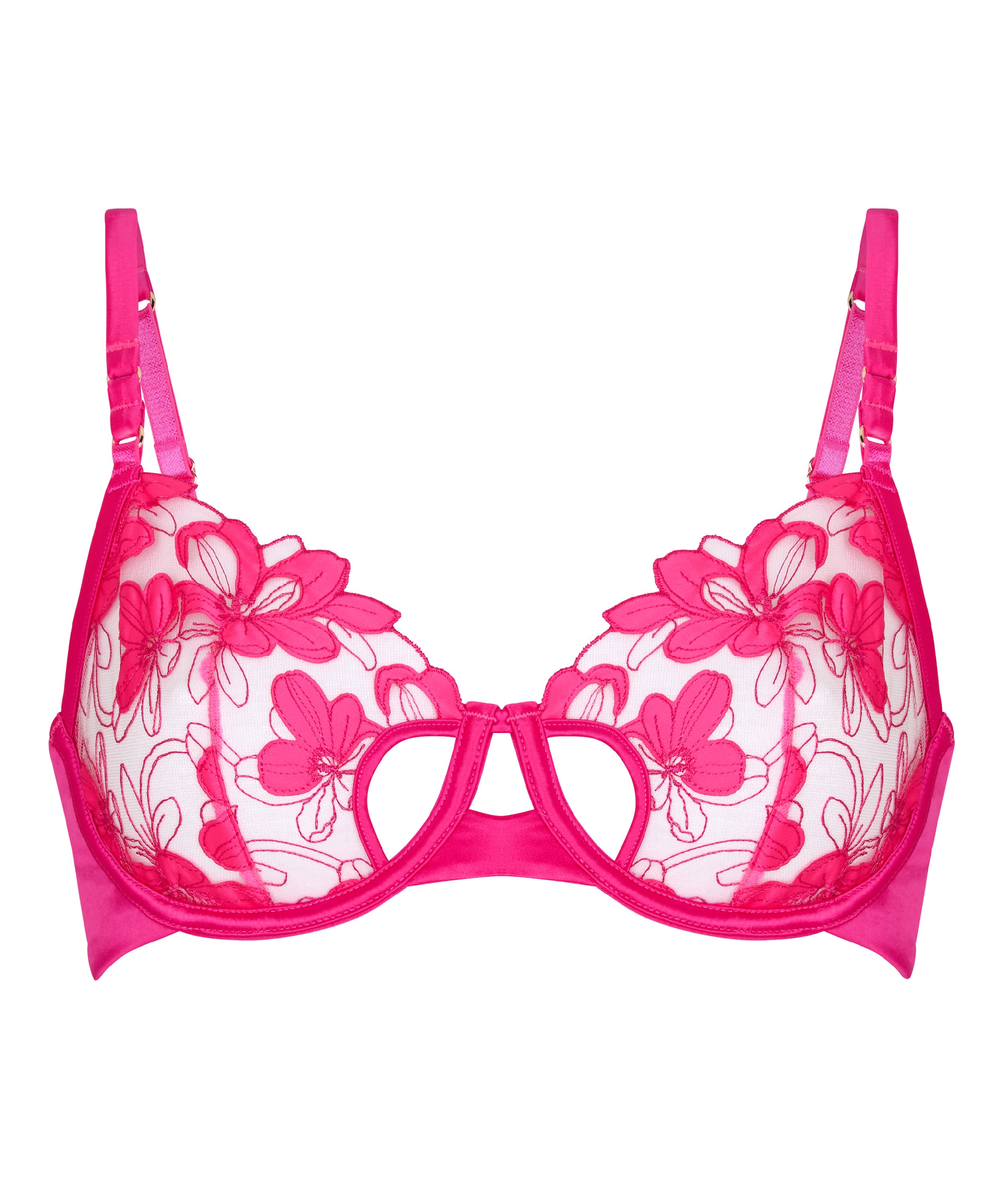 Hunkemöller Balconette BH 'Bearice' in Pink: Vorderseite